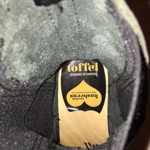 Pull on wooden heel clog boots